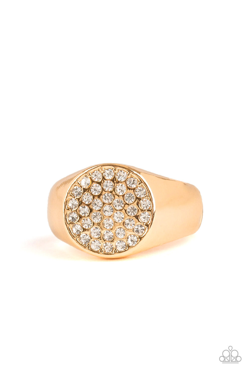 Paparazzi Accessories - Conquest #R833 - Gold Ring