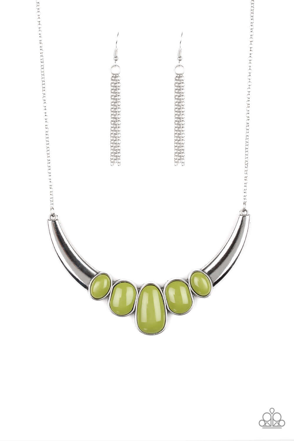 A BULL House - Green Necklace - TheMasterCollection