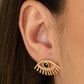 Paparazzi Accessories - Dont Blink - Gold Earrings