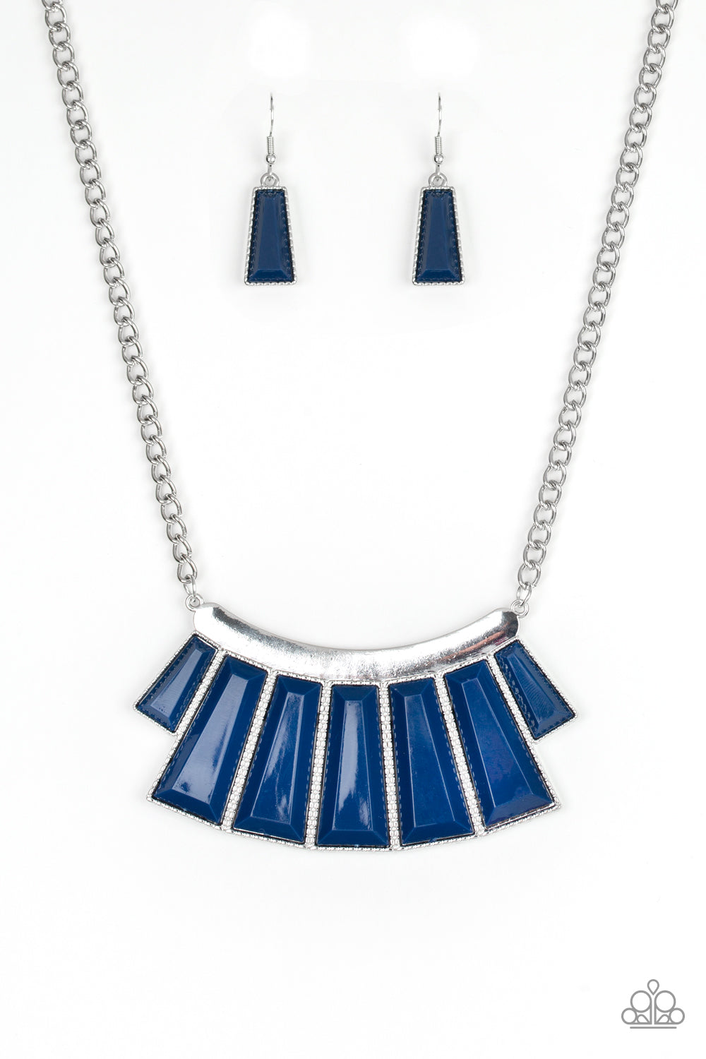 Glamour Goddess - Blue Necklace - TheMasterCollection