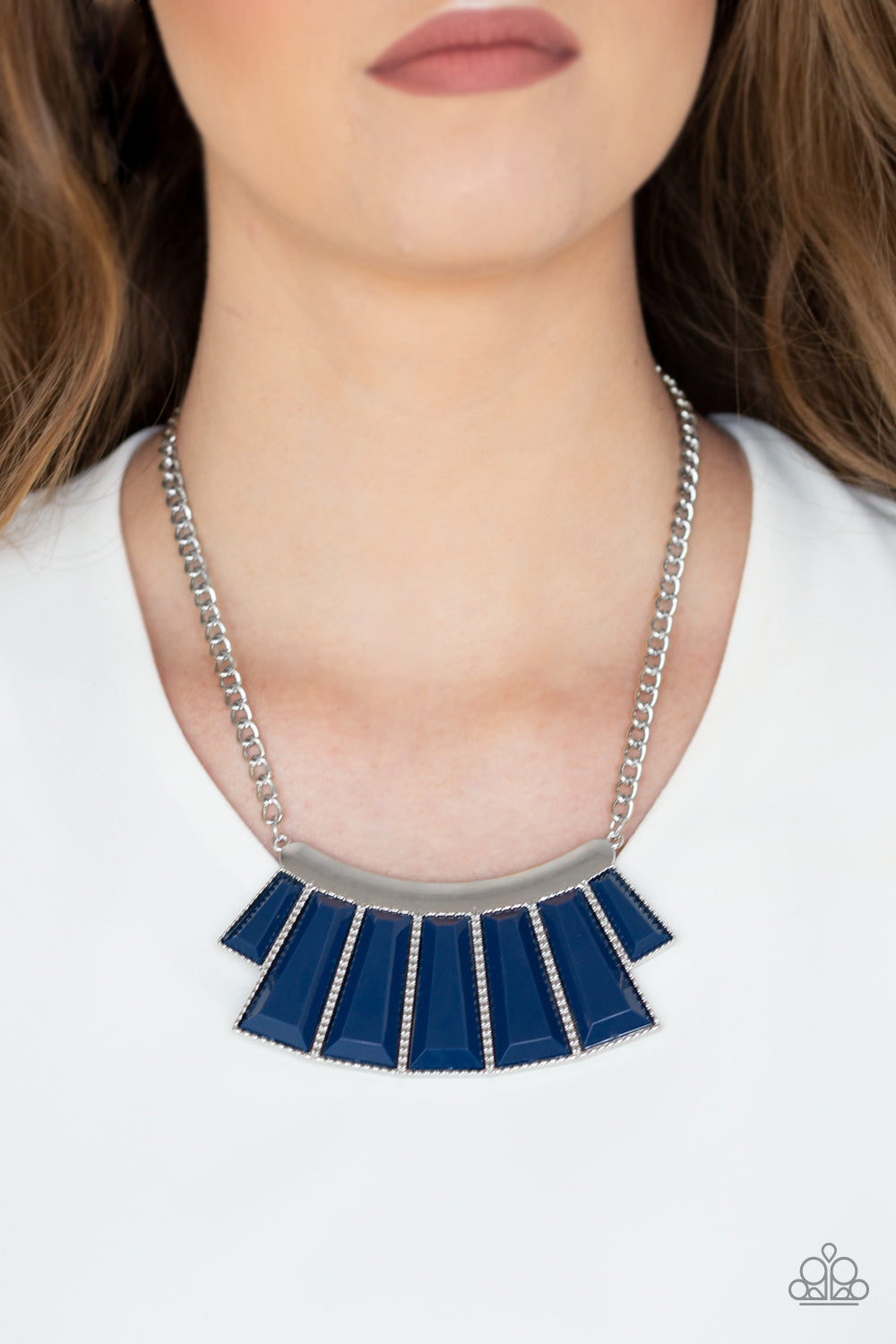 Glamour Goddess - Blue Necklace - TheMasterCollection