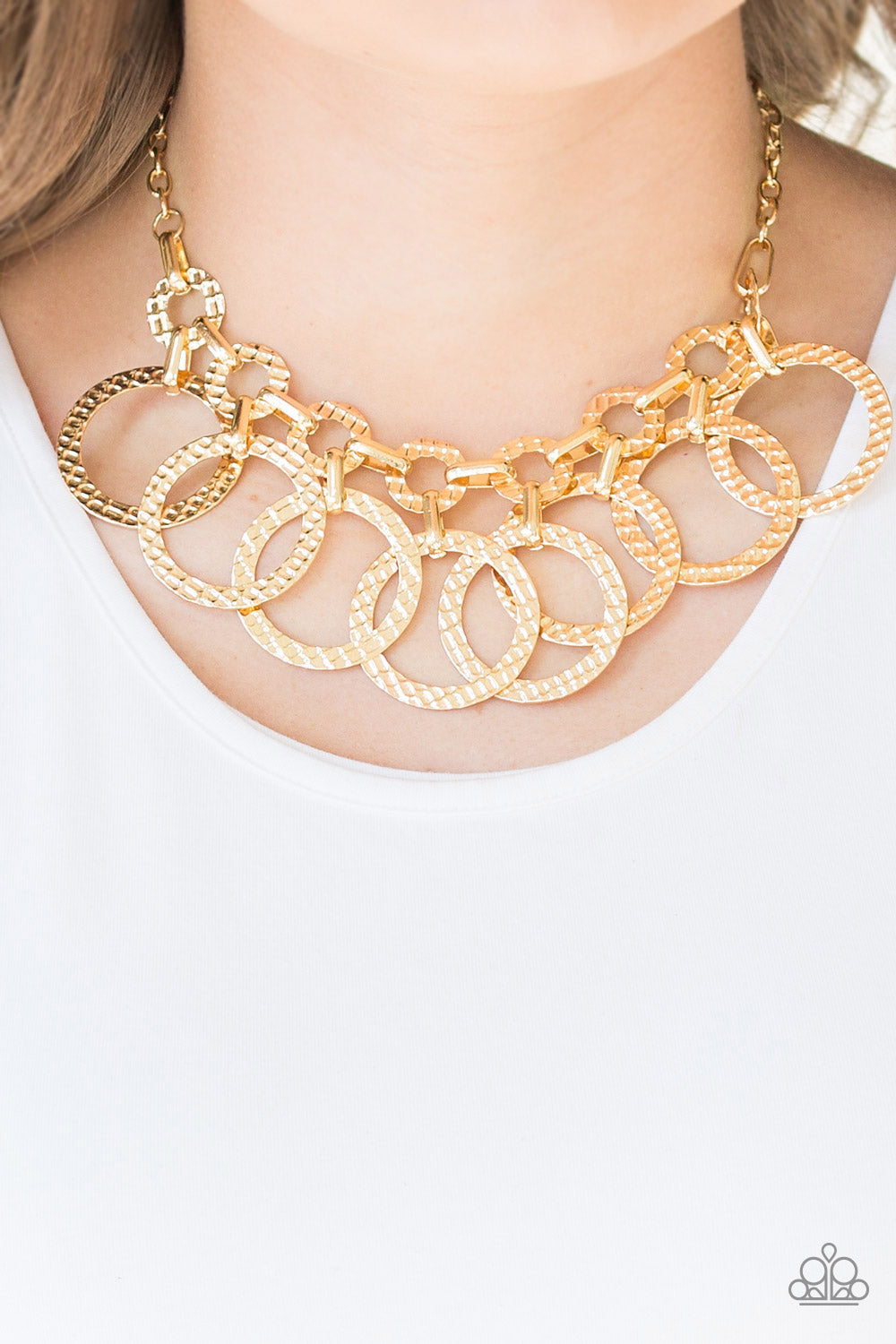 Jammin Jungle - Gold Necklace - TheMasterCollection