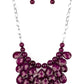 Paparazzi Accessories - Sorry To Burst Your Bubble #N398 - Purple Necklace