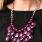 Paparazzi Accessories - Sorry To Burst Your Bubble - Purple Necklace