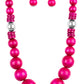Paparazzi Accessories  - Panama Panorama #N113 Pink Necklace