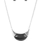 Run-With-The-Pack Black Necklace - TheMasterCollection