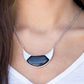 Run-With-The-Pack Black Necklace - TheMasterCollection