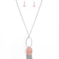 Paparazzi Accessories - Dewy Desert #N537 - Pink Necklace
