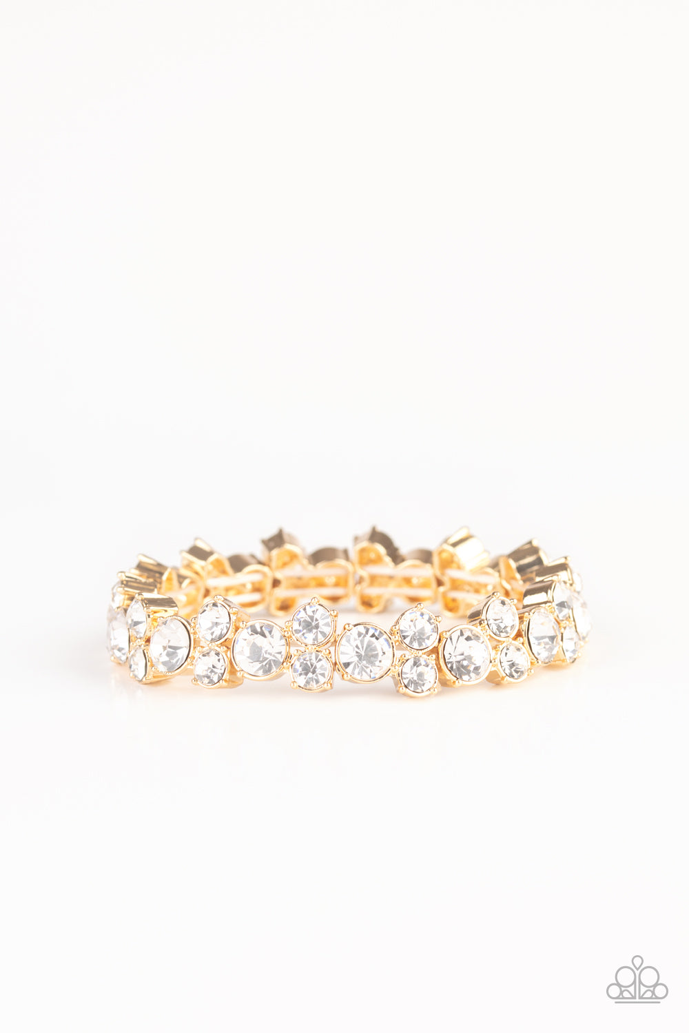 Paparazzi Accessories - Here Comes The BRIBE - Gold Bracelet