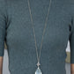 Paparazzi Accessories - Up in the HEIR - White Necklace