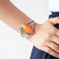 Paparazzi Accessories - Out In The Wild - Orange Bracelet