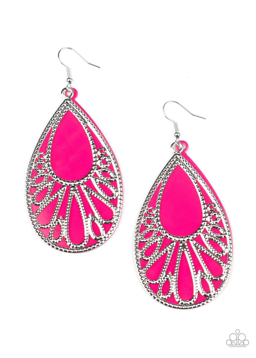 Paparazzi Accessories - Loud and Proud - Pink Earrings
