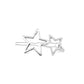 Paparazzi Accessories - Lets Get This Party STAR-ted! - White Hair Clip
