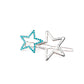 Paparazzi Accessories - Lets Get This Party STAR-ted! - Blue Hair Clip