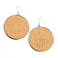 Paparazzi Accessories - Wonderfully Woven - Brown Earrings