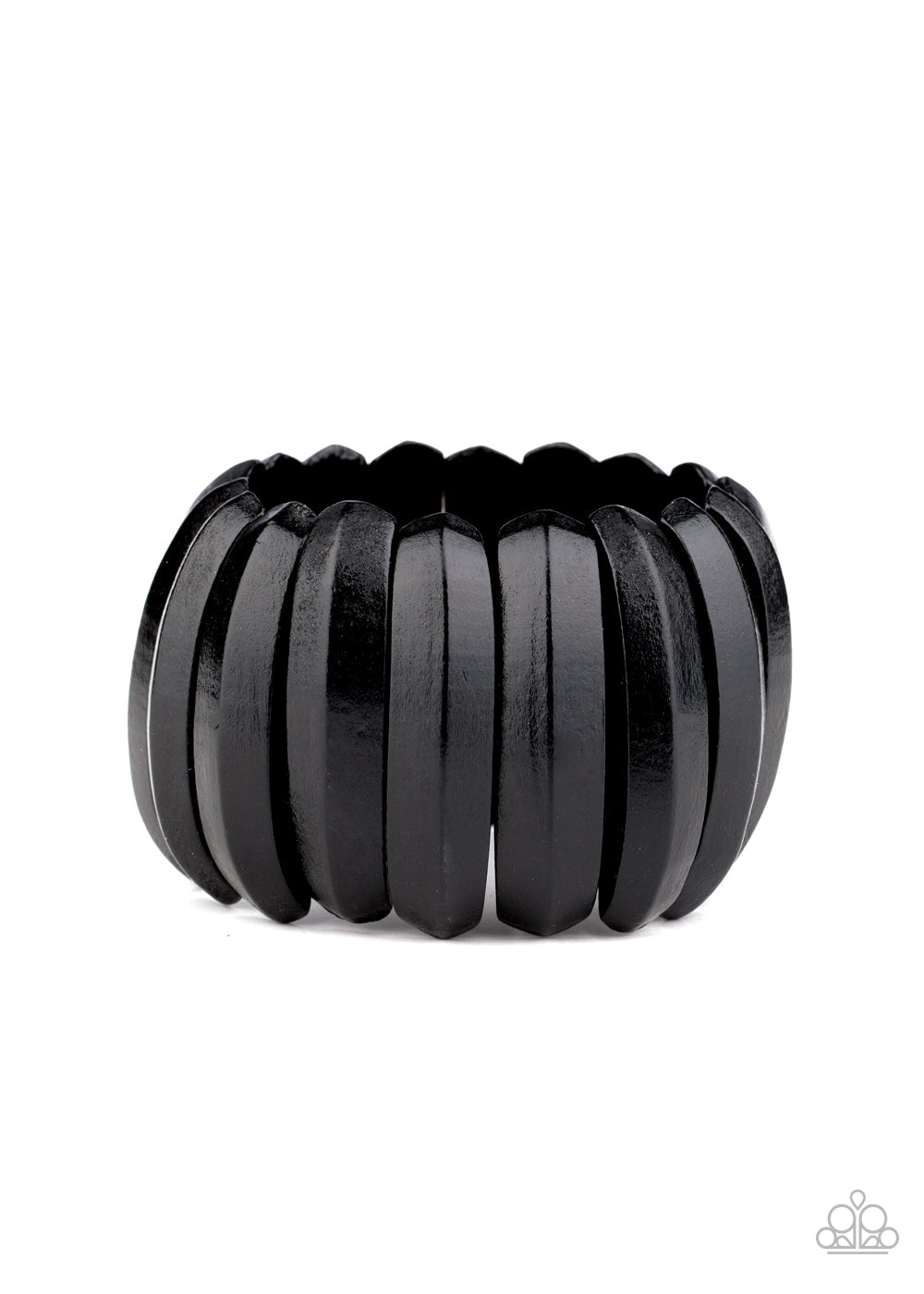 Paparazzi Accessories - Colorfully Congo - Black Bracelet