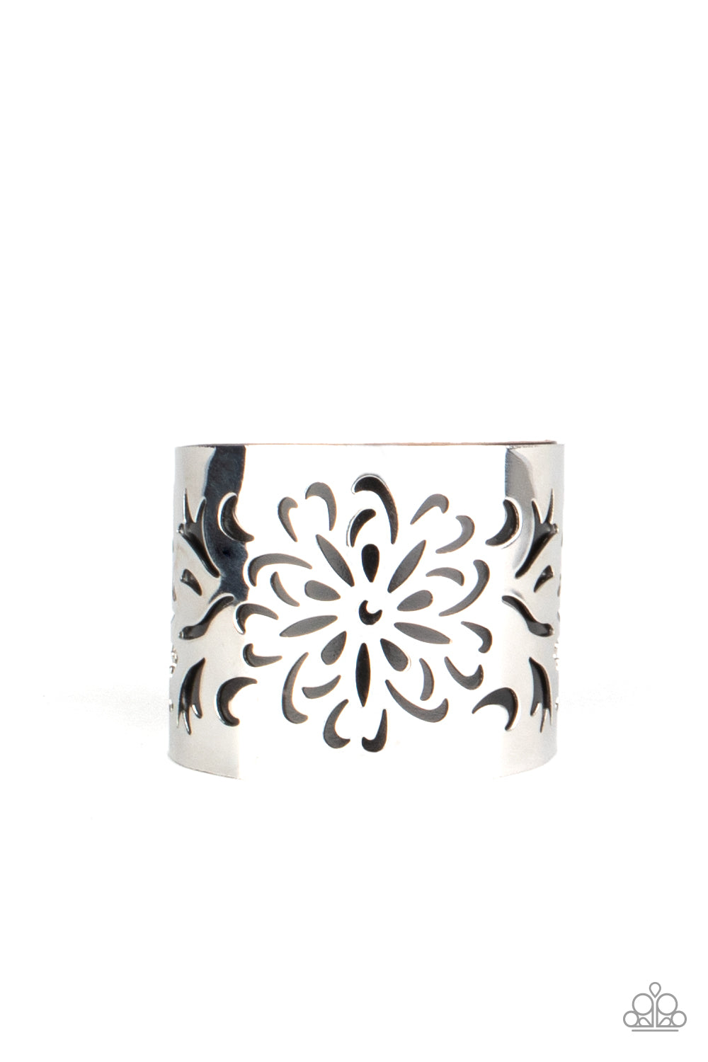 Paparazzi Accessories - Get Your Bloom On #B420 - Black Bracelet