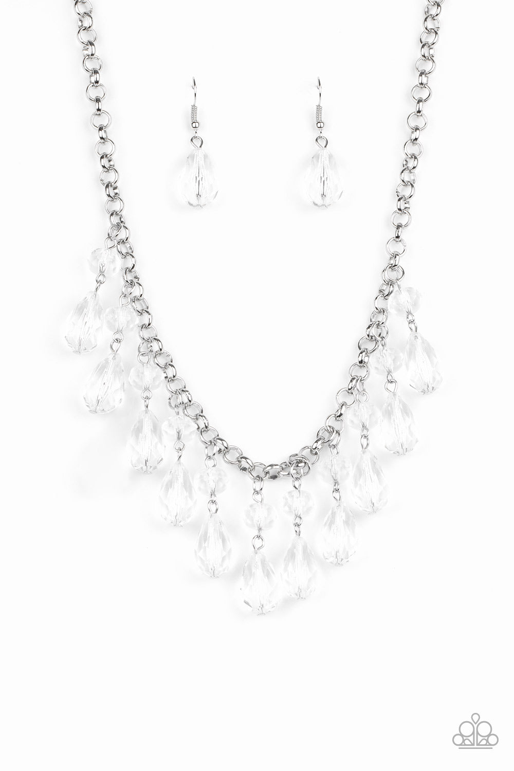 Paparazzi Accessories - Crystal Enchantment - White Necklace