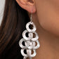 Paparazzi Accessories - Scattered Shimmer - Silver Earrings