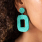 Paparazzi Accessories - Beaded Bella #E246 Bin - Blue Earrings