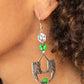 Paparazzi Accessories - Modern Day Mecca - Green Earrings