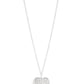 Paparazzi Accessories - Have To Learn The HEART Way - White Necklace
