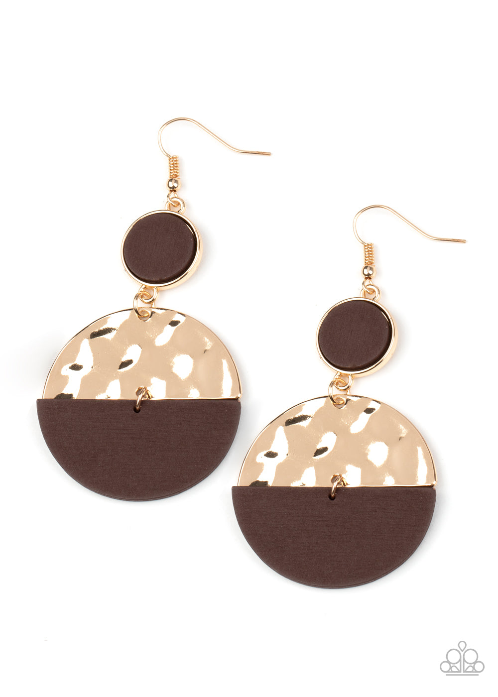 Paparazzi Accessories - Natural Element - Gold Earrings