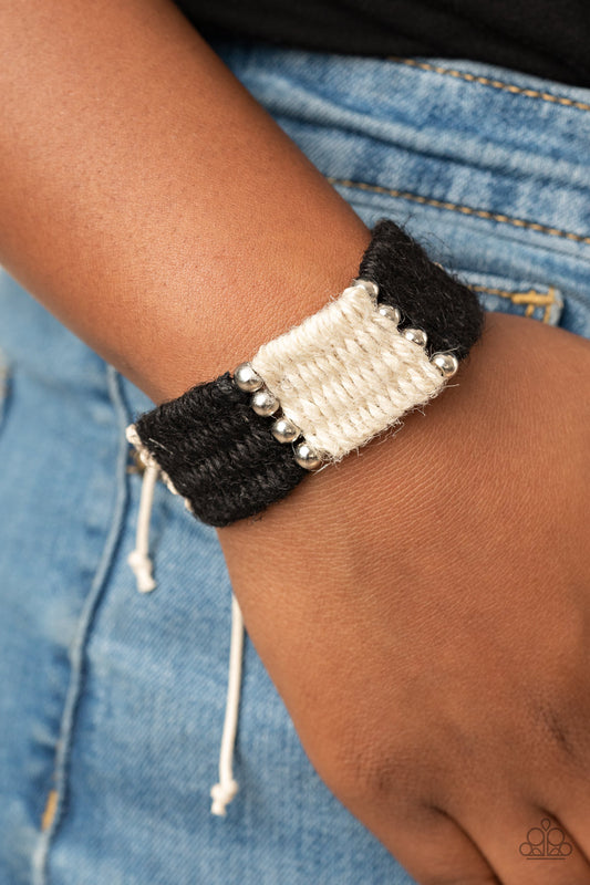 Paparazzi Accessories - High Tides - Black Bracelet