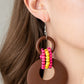 Paparazzi Accessories - Beach Day Drama - #E367 Multi Earrings
