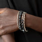 Paparazzi Accessories - Rockin Renegade #B416 - Black Bracelet