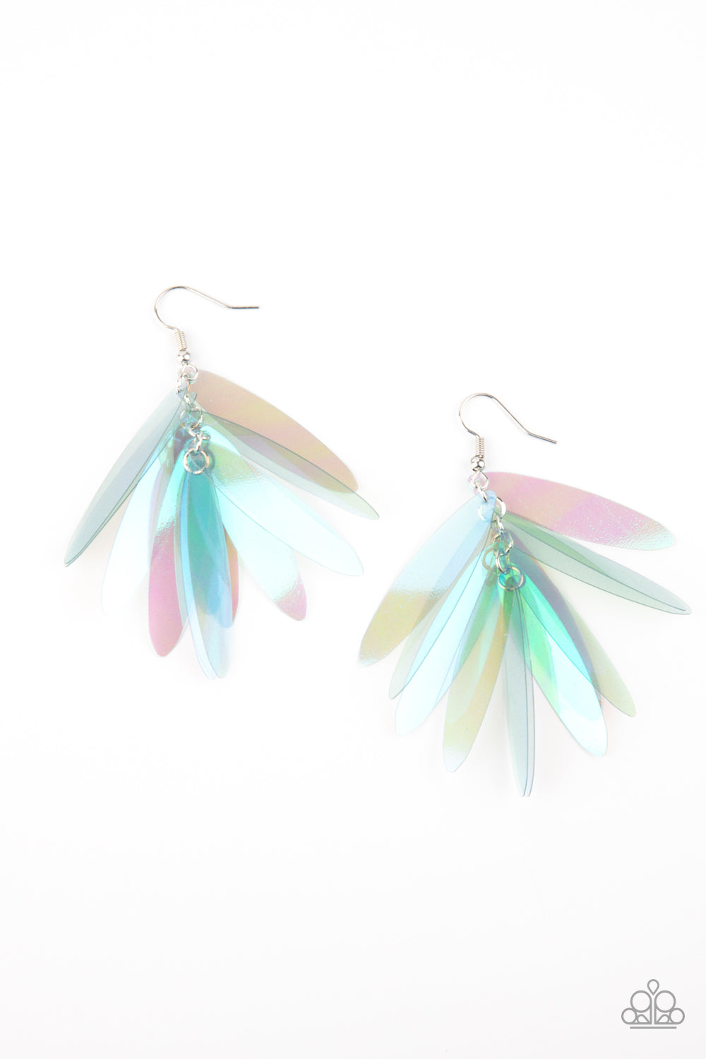 Paparazzi Accessories - Holographic Glamour - Multi Earrings