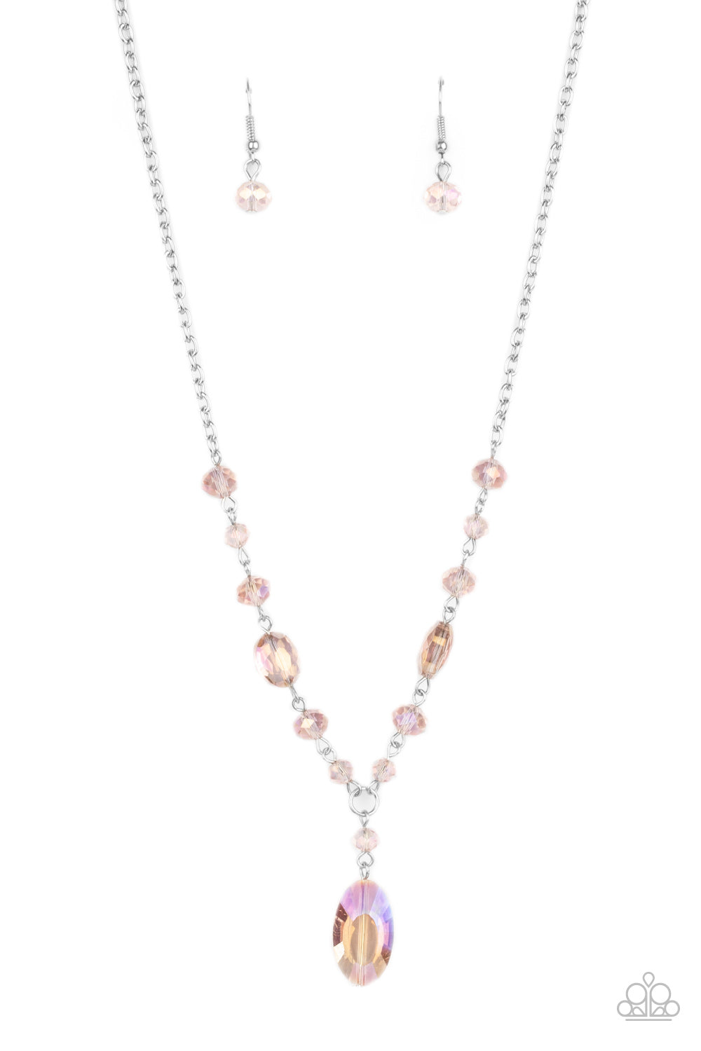 Paparazzi Accessories - Fashionista Week #N447 - Pink Necklace