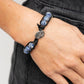Paparazzi Accessories - Homespun Stones #B455 - Blue Bracelet