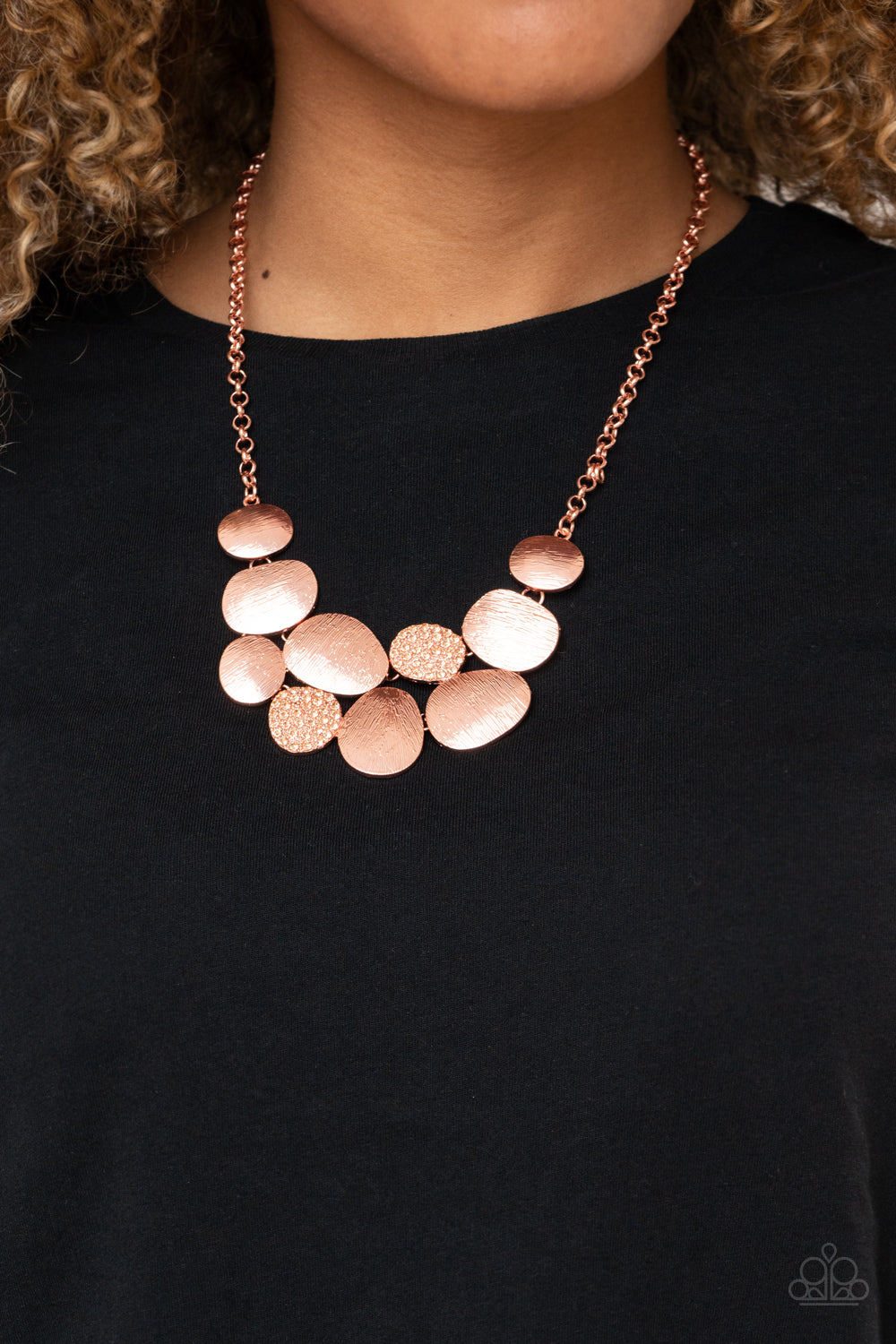 Paparazzi Accessories - A Hard LUXE Story #N488- Copper Necklace
