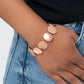 Paparazzi Accessories - Tough LUXE #B461 - Copper Bracelet