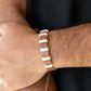 Paparazzi Accessories - Put Up A Brave FRONTIER #B490 - Brown Bracelet