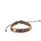 Paparazzi Accessories - Drifter Decor #B505 - Brown Bracelet