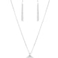 Paparazzi Accessories - Give Thanks #N728 - Silver Necklace