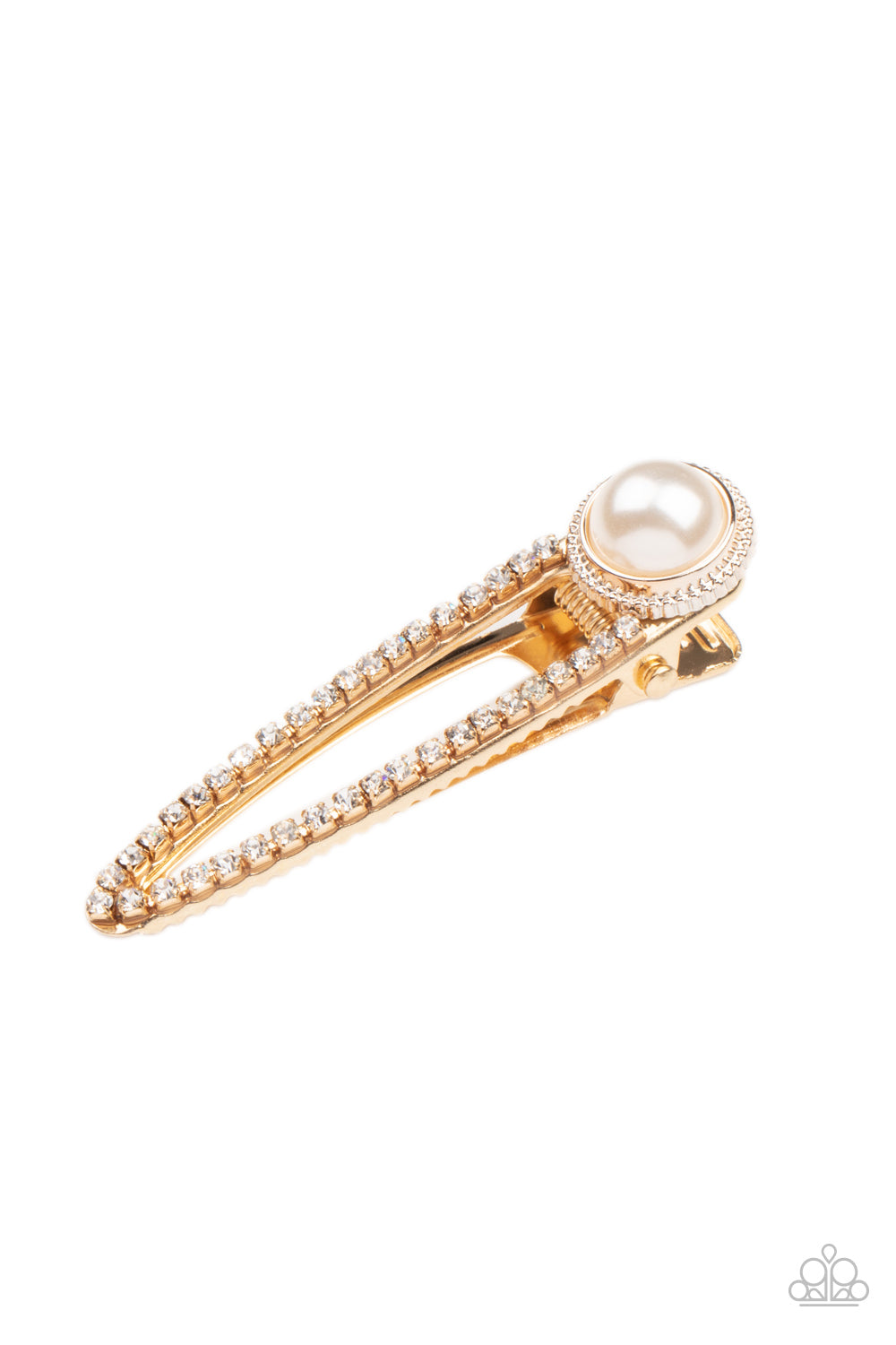 Paparazzi Accessories - Expert in Elegance #HB34 - Gold Hair Clip