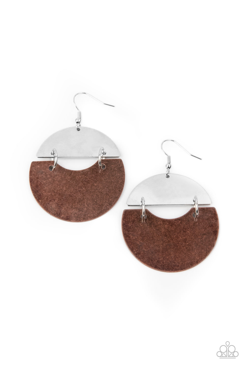 Paparazzi Accessories - Watching The Sunrise #E494 - Copper Earrings