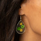 Paparazzi Accessories - Perennial Prairie #513- Yellow Earrings