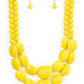 Paparazzi Accessories - Resort Ready #N645 - Yellow Necklace