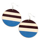 Paparazzi Accessories - Yacht Party #E529 Blue Earrings