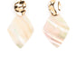 Paparazzi Accessories - Alluringly Lustrous #E543 - Gold Earrings