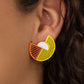 Paparazzi Accessories - It’s Just an Expression #E541 - Yellow Earrings