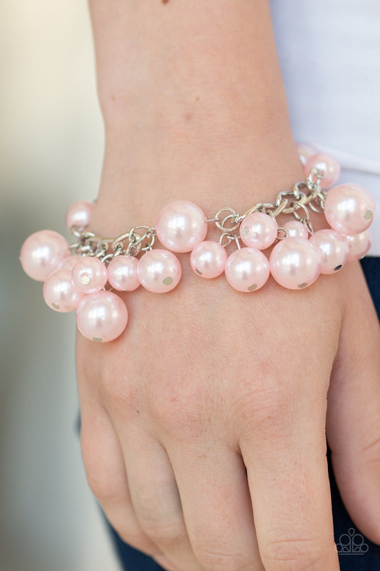 Girls in Pearls - Pink Bracelet - TheMasterCollection
