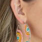 Paparazzi Accessories - Rainbow Horizons #E514 - Multi Earrings