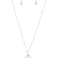 Paparazzi Accessories - A Mothers Heart #N589 Box 6 - White Necklace