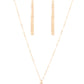 Paparazzi Accessories - They Call Me Mama #N85 - Gold Necklace