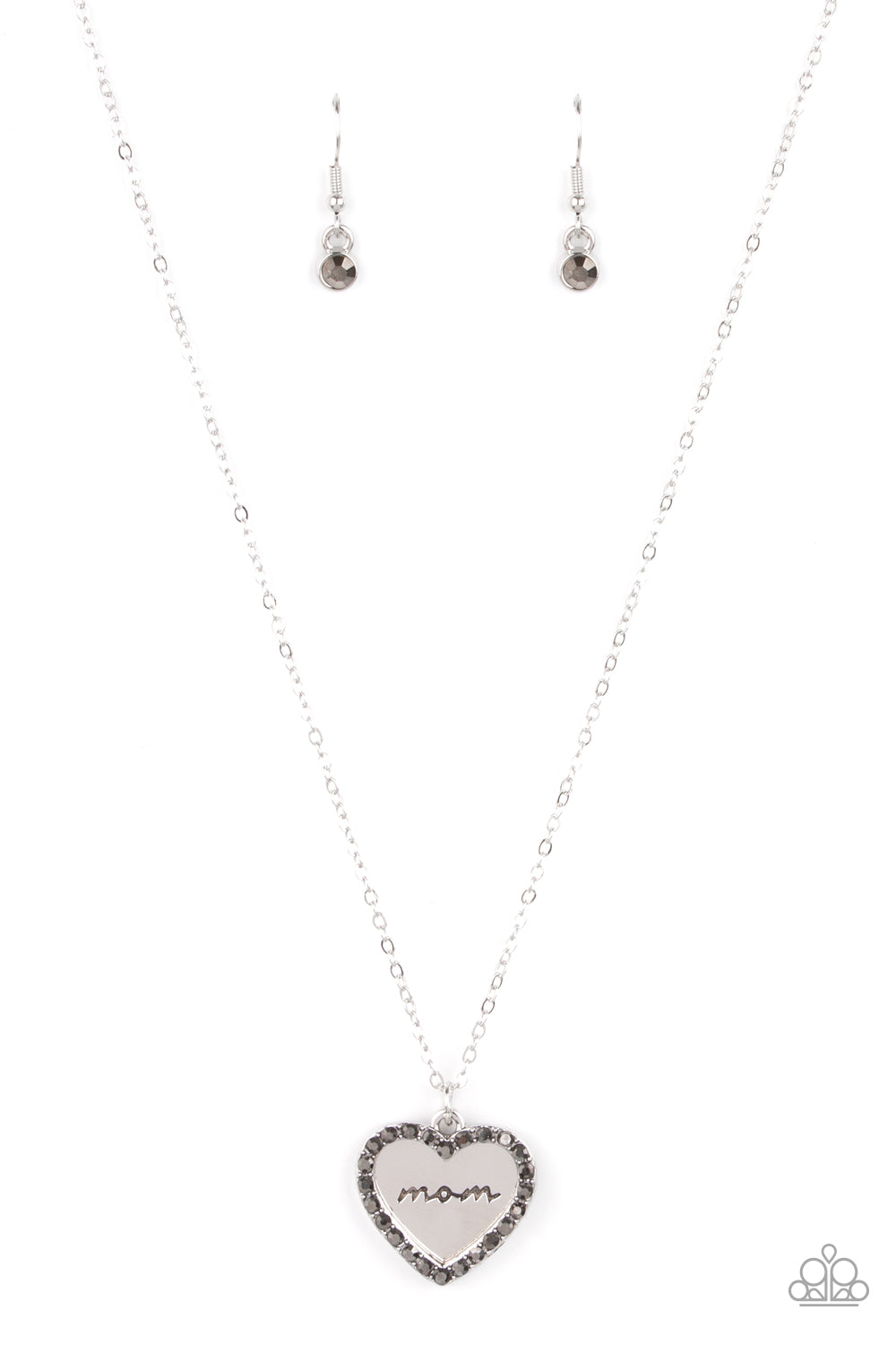 Paparazzi Accessories - The Real Boss #N797 - Silver Necklaces